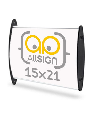 Targa a Bandiera cm15x21