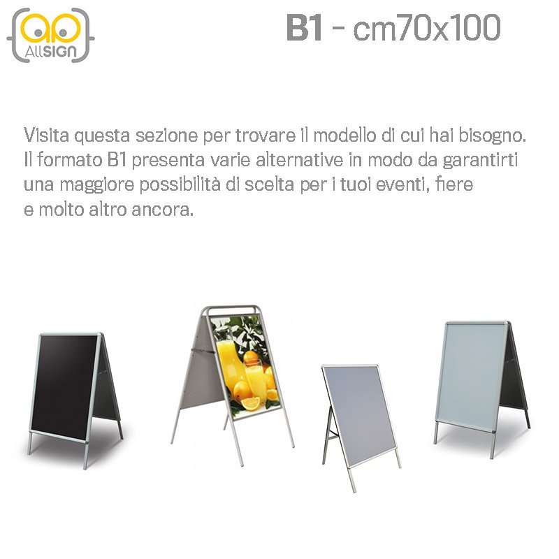 Cavalletto B1 - 70x100 cm 